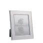 Preview: Der edle Fotorahmen mit Perlrand Silber 13 x 18 cm, Gravurfähig
