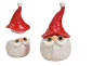Preview: Keksdose cooler Nikolaus, Plätzchendose, Keramikdose Santa