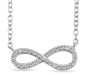 Preview: Silberkette Infinity, Damenhalskette Echt Silber 925