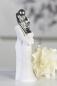 Preview: Die moderne Figur Liebespaar weiß / silber - Tolles Geschenk zur Verlobung oder Hochzeit - Statue Liebespaar