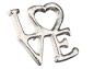 Preview: Kerzendeko Love mit Herz, Kerzenstecker im Set, Kerzenpin ca. 4 cm