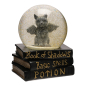 Preview: Schneekugel Harry Potter - Fledermauskatze mit Goldglitter