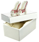 Preview: Die geniale Schmuckdose mit feuerroten High Heels