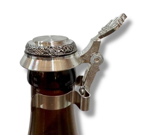 Preview: Der bayerische Bierflaschenverschluß, Bierflaschendeckel-Gravurfähig