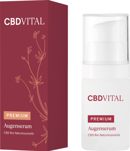 Premium CBD Bio Naturkosmetik - Augenserum 15 ml