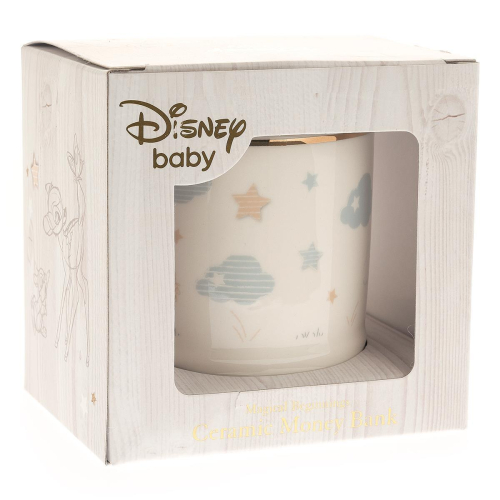 Preview: Dumbo Spardose von Disney mit Name und Datum
