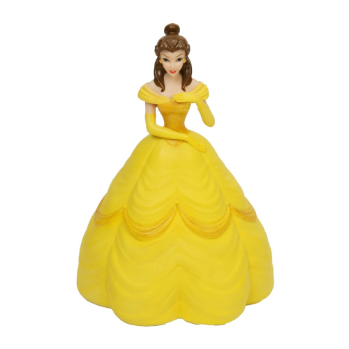 Disneys Kinderspardose Belle - Prinzessinnen Sparbüchse - Polyresin