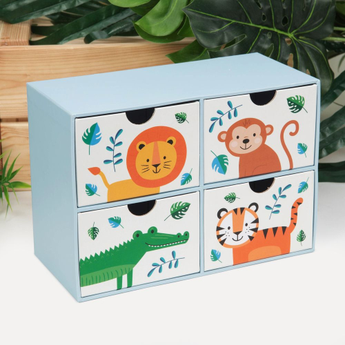 Preview: Die praktische Aufbewahrungsbox - Jungle Baby - Ordnungsbox