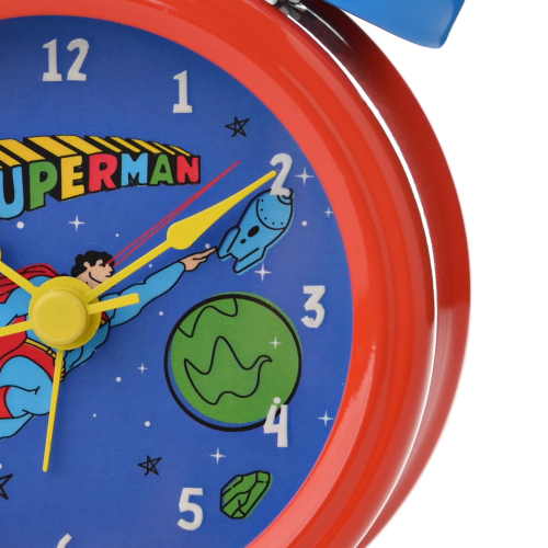 Preview: Der coole Kinderwecker Superman mit Lichtfunktion