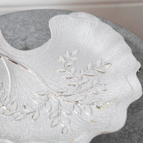 Preview: Deko Schale mit Baumdesign - Keramik Schale