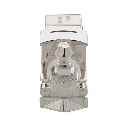 Preview: Spardose Zug mit Anhänger für den ersten Zahn und die erste Locke - 2 teilig