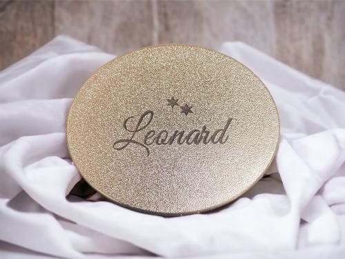 Die silberne Dose für die erste Locke - Lockendose Twinkle Versilbert!