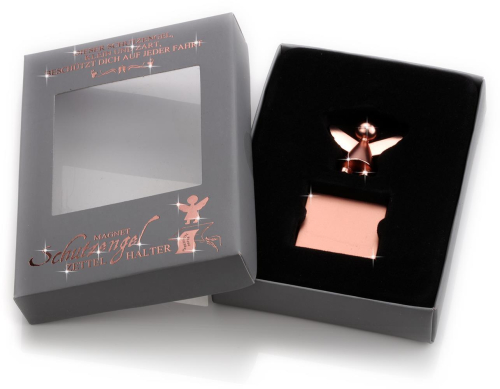 Schutzengel Zettelhalter Rosé