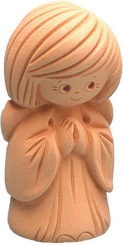 Preview: Der süße Schutzengel aus Ton mit Schutzbrief