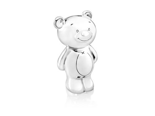 Die geniale Bärchen Spardose Twinkle - Versilberte Sparkasse Bär