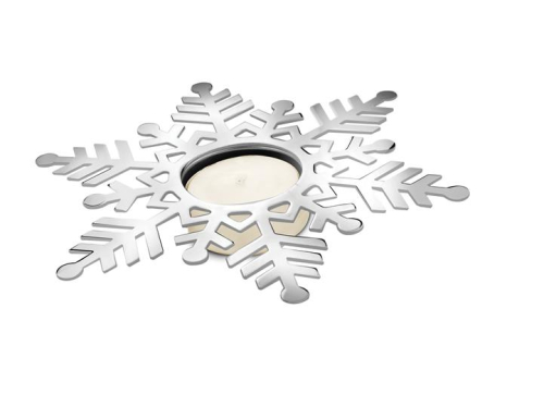 Preview: Der versilberte Teelichthalter Schneeflocke - Letzter Artikel