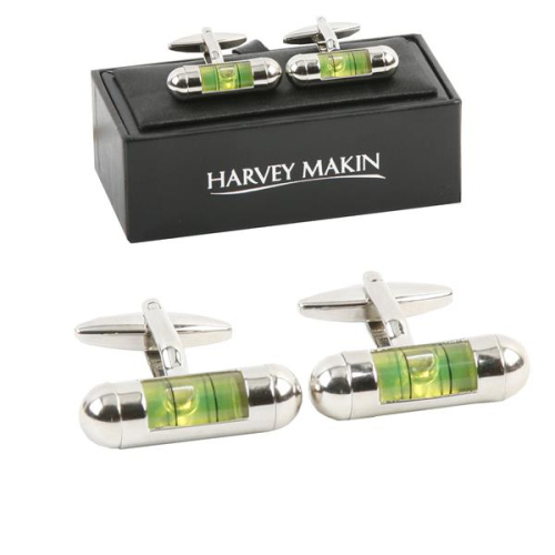 Design Manschettenknöpfe Wasserwaage - Männeraccessoires