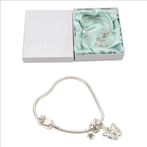 Das schöne Bettelarmband Wings of Love als Dankeschön!