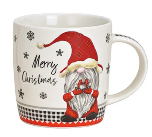 Preview: Weihnachtsbecher Wichtel - Kaffee-  Glühweinbecher Keramik