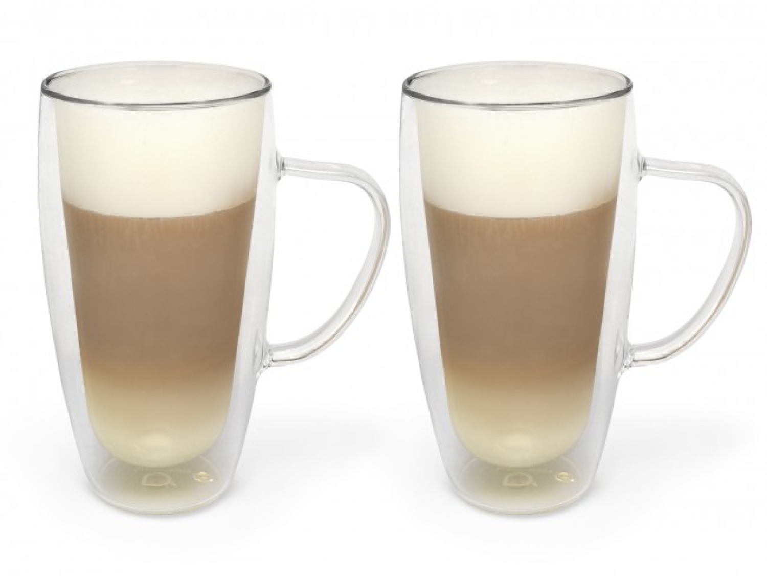 Edles doppelwandige Latte Gläser XXL