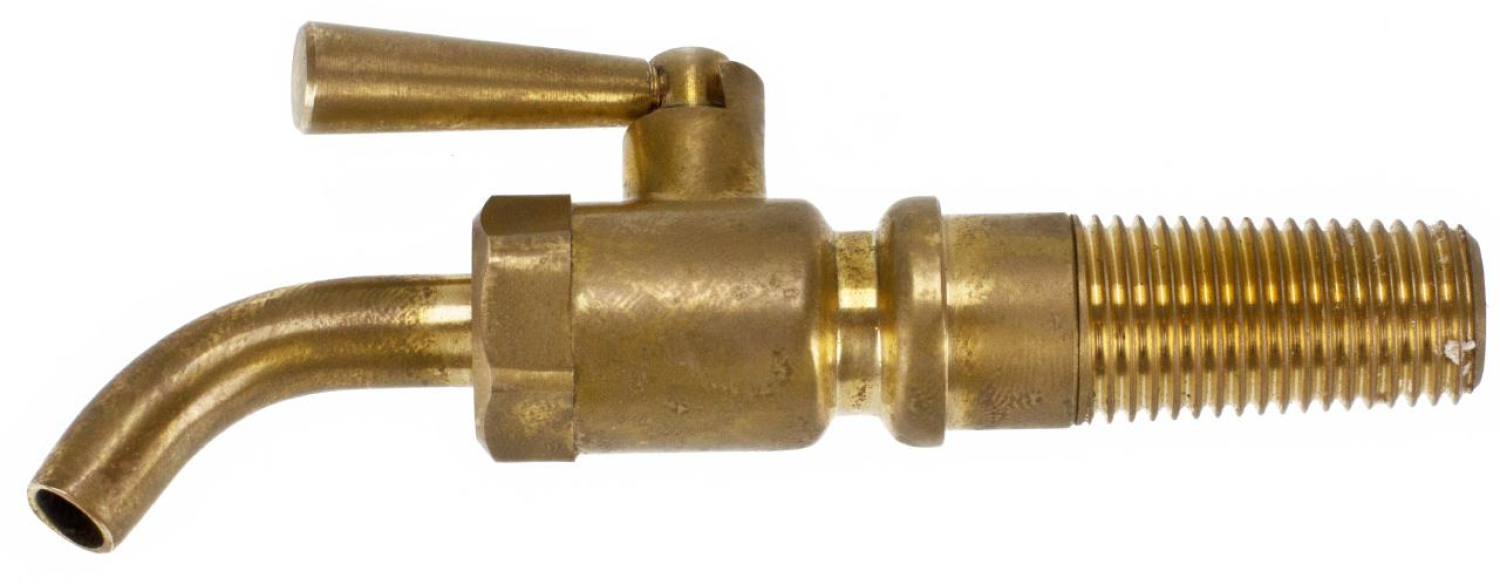 Zapfhahn Messing für Eichenfässer