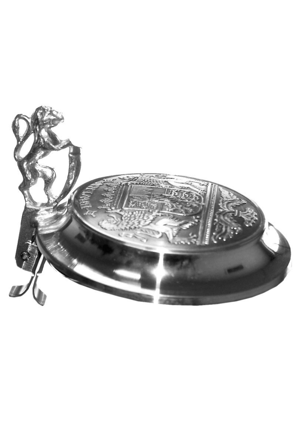 Der bayerische Biergartendeckel, Zinndeckel  Modell Bayern für Ihr Weißbierglas! TOP