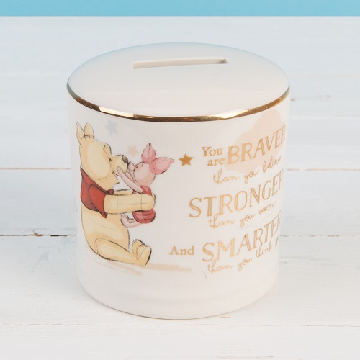 Spardose Disney Winnie Pooh Keramik - Kinderspardose Winnie