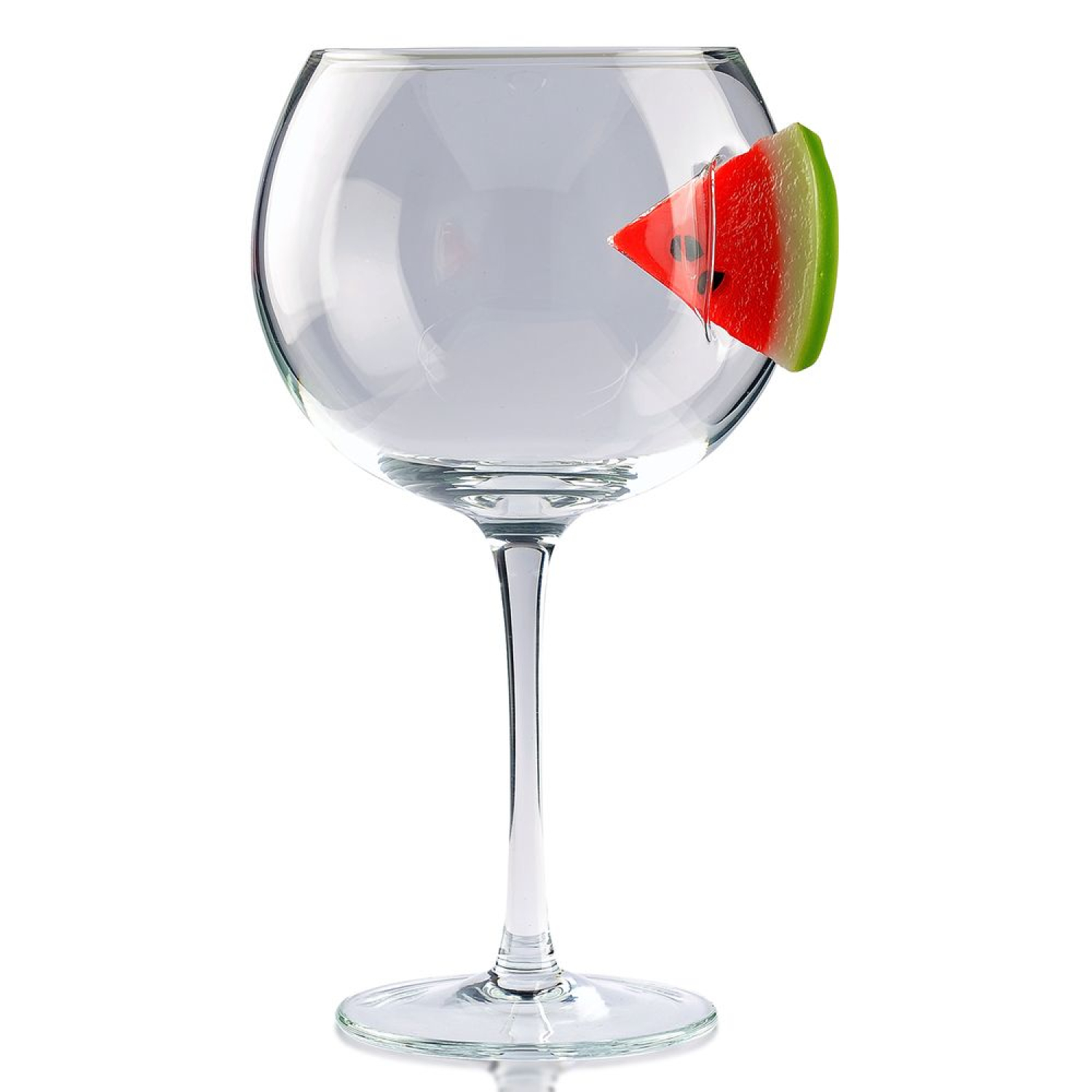 Weinglas Ice & Slice Wassermelone - Partyglas für Gin-Wodka-Cocktail