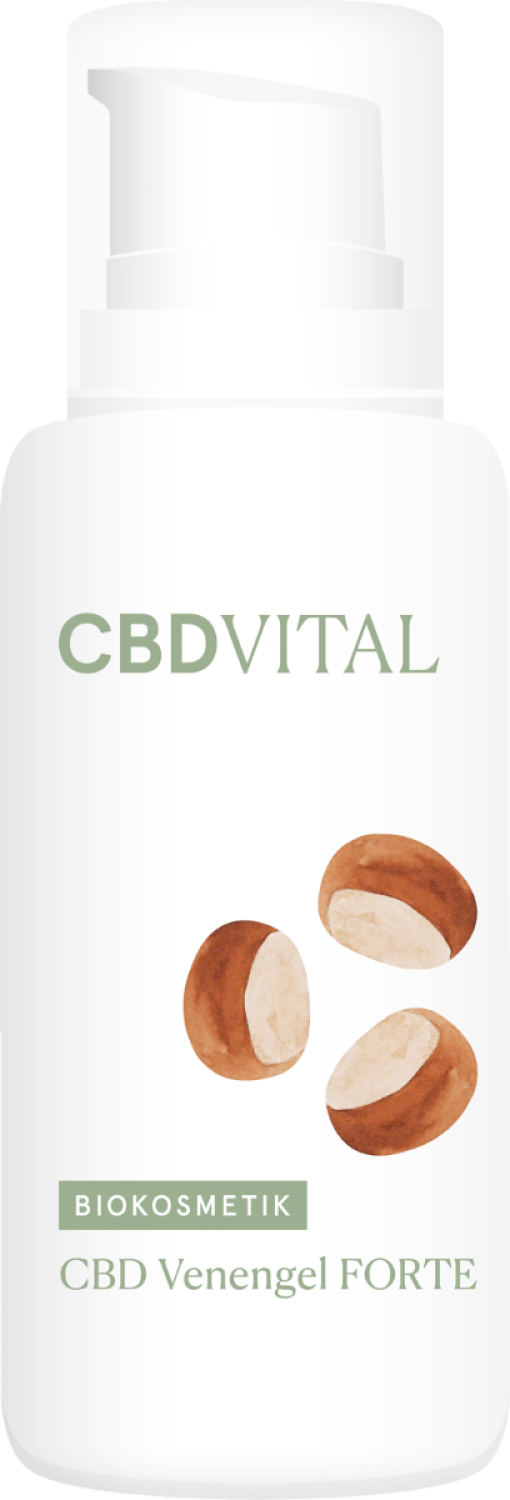 CBD Venengel Forte, Tonisierend, Kühlend, Vitalisierend 100 ml