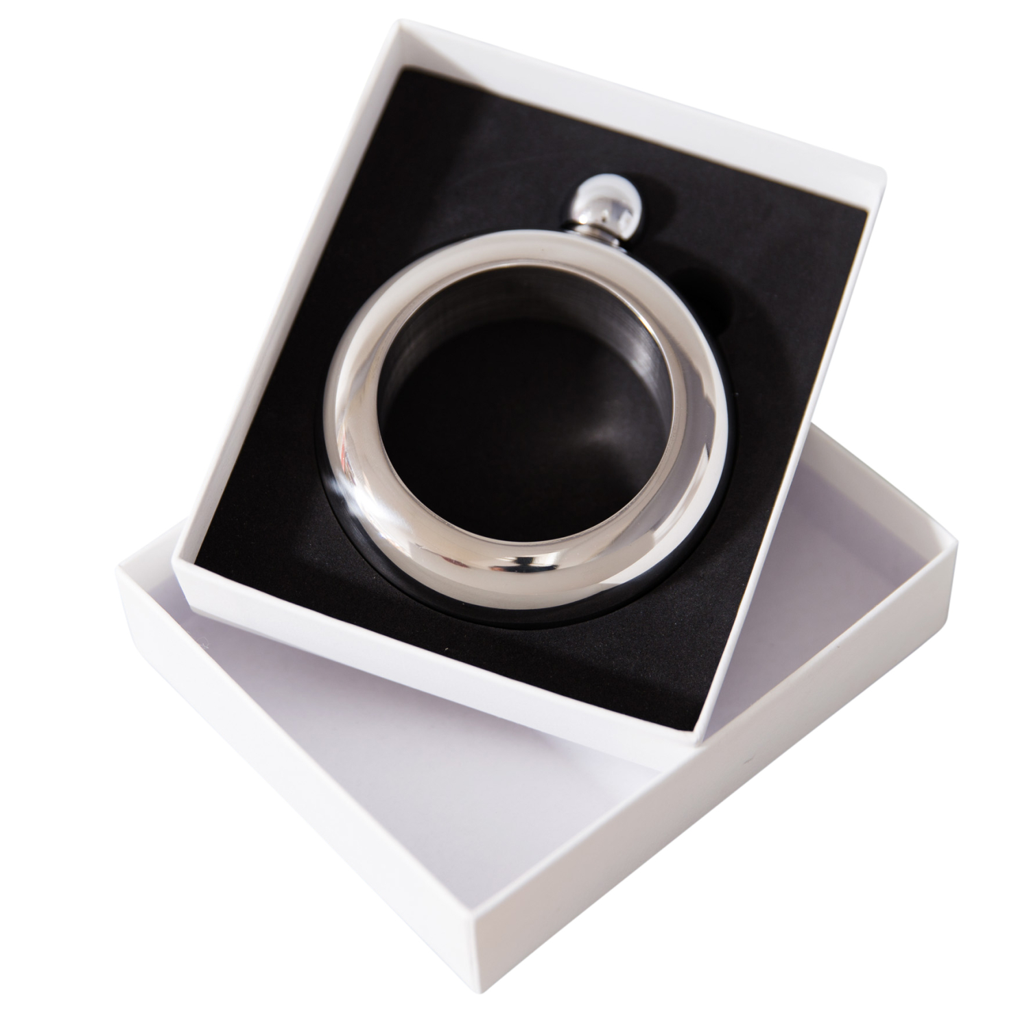 Flachmann aus Edelstahl speziell für Frauen - Flachmann Armband