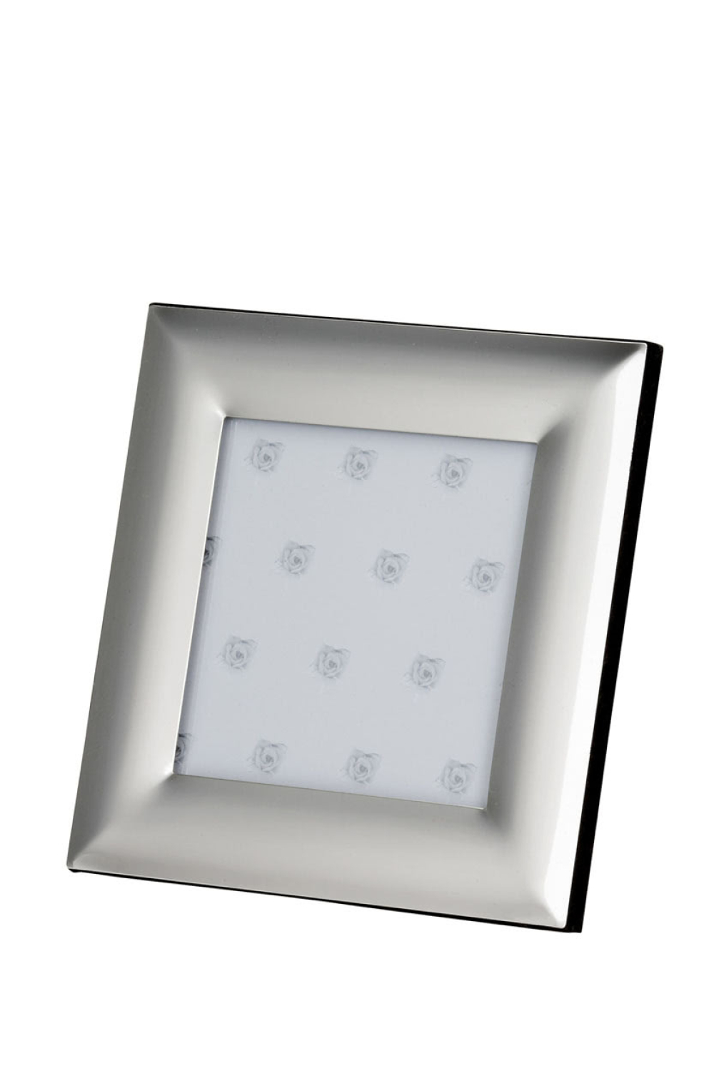 Versilberter breiter Fotorahmen 13  x 13 cm ? Gravurfähig und Elegant