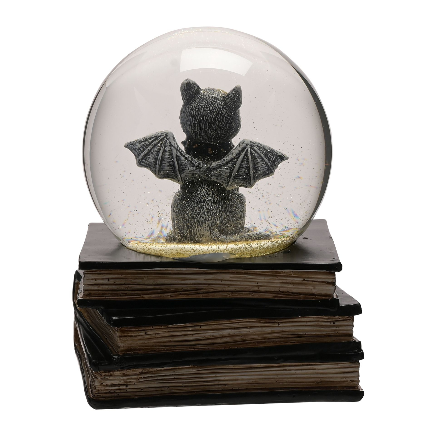 Schneekugel Harry Potter - Fledermauskatze mit Goldglitter