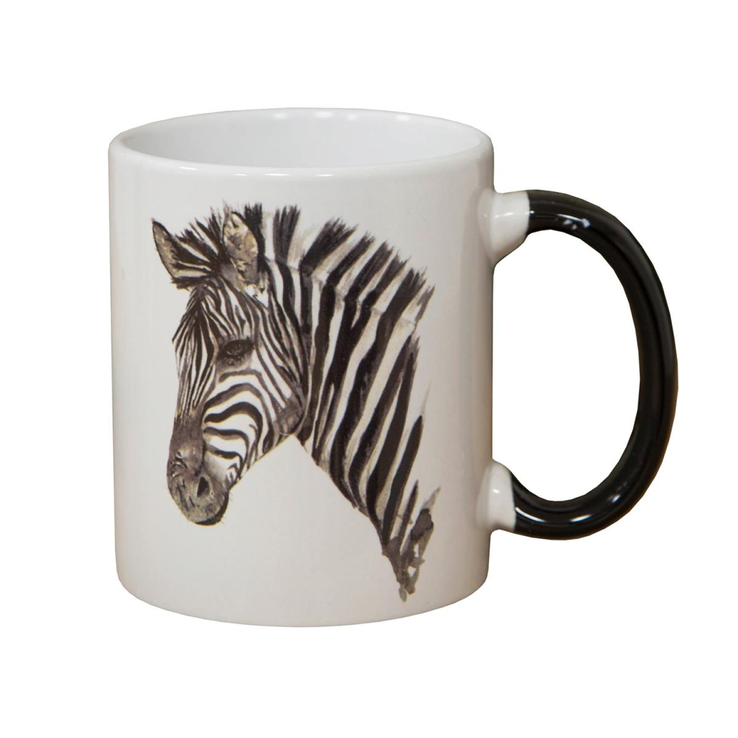 Der schöne Kaffeebecher Zebra - Keramiktasse Zebra
