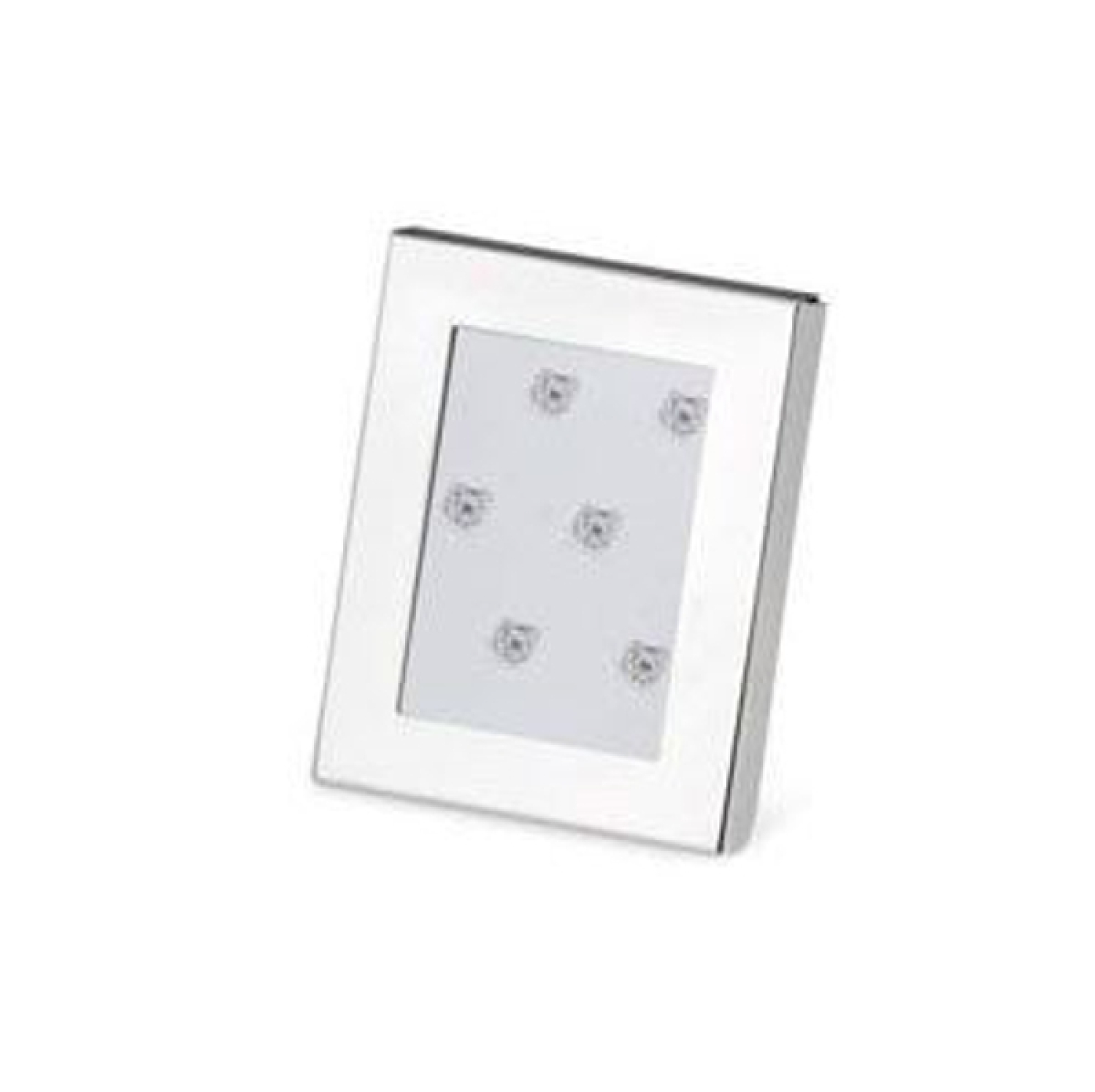 Passbild Fotorahmen versilbert ? Bildgröße 3x4,5 cm, gravurfähig