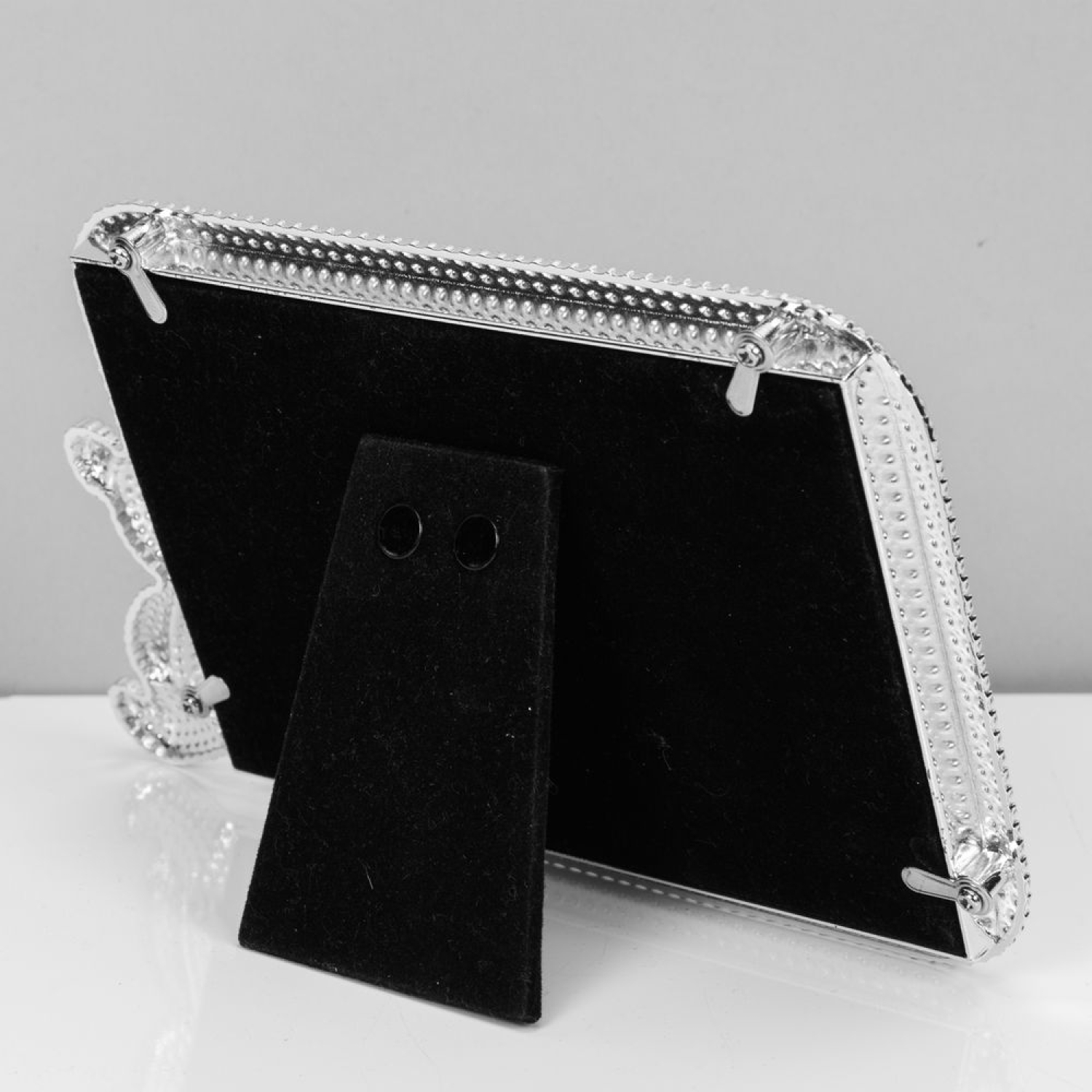 Der niedliche Bilderrahmen mit Strass Teddy 15x10 cm
