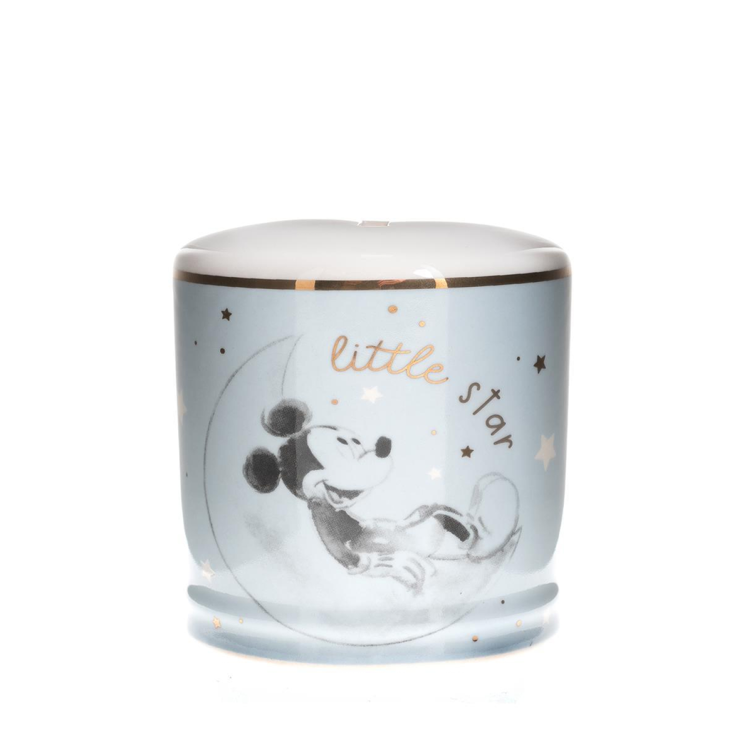 Spardose Disney Mickey Maus  Keramik - Mit Name und Datum