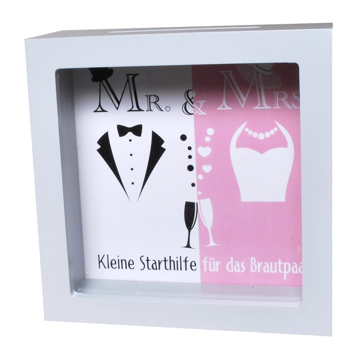 Spardose Mr. & Mrs - Hochzeitspardose kleine Starthilfe