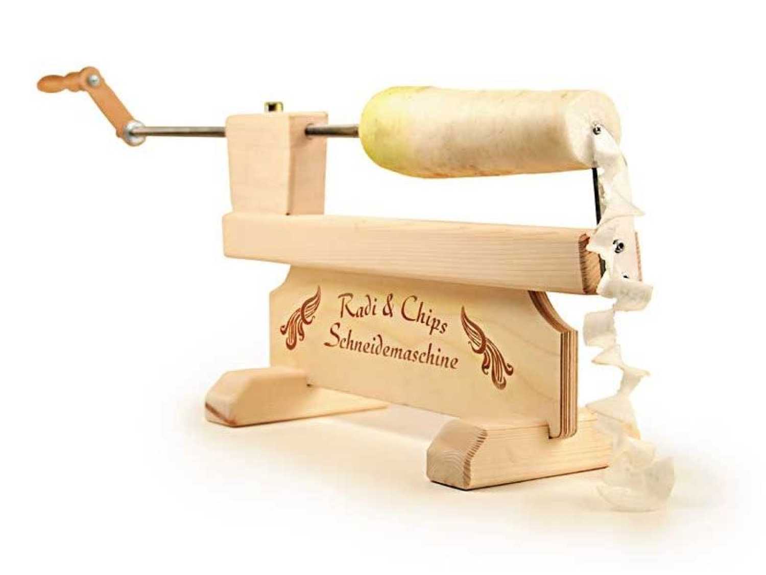 Radischneider bayerisch,  Spiralschneider Holz - Gravurfähig