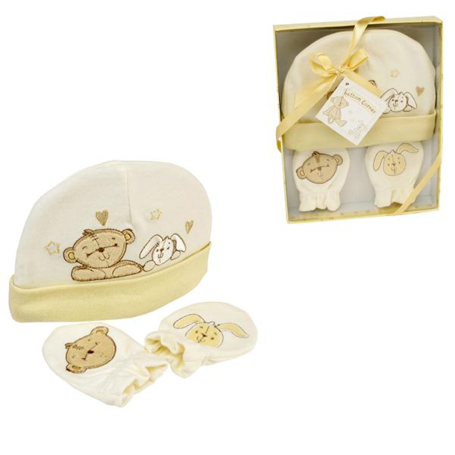 Babys erstes Winterset " Bärchen und Hase"