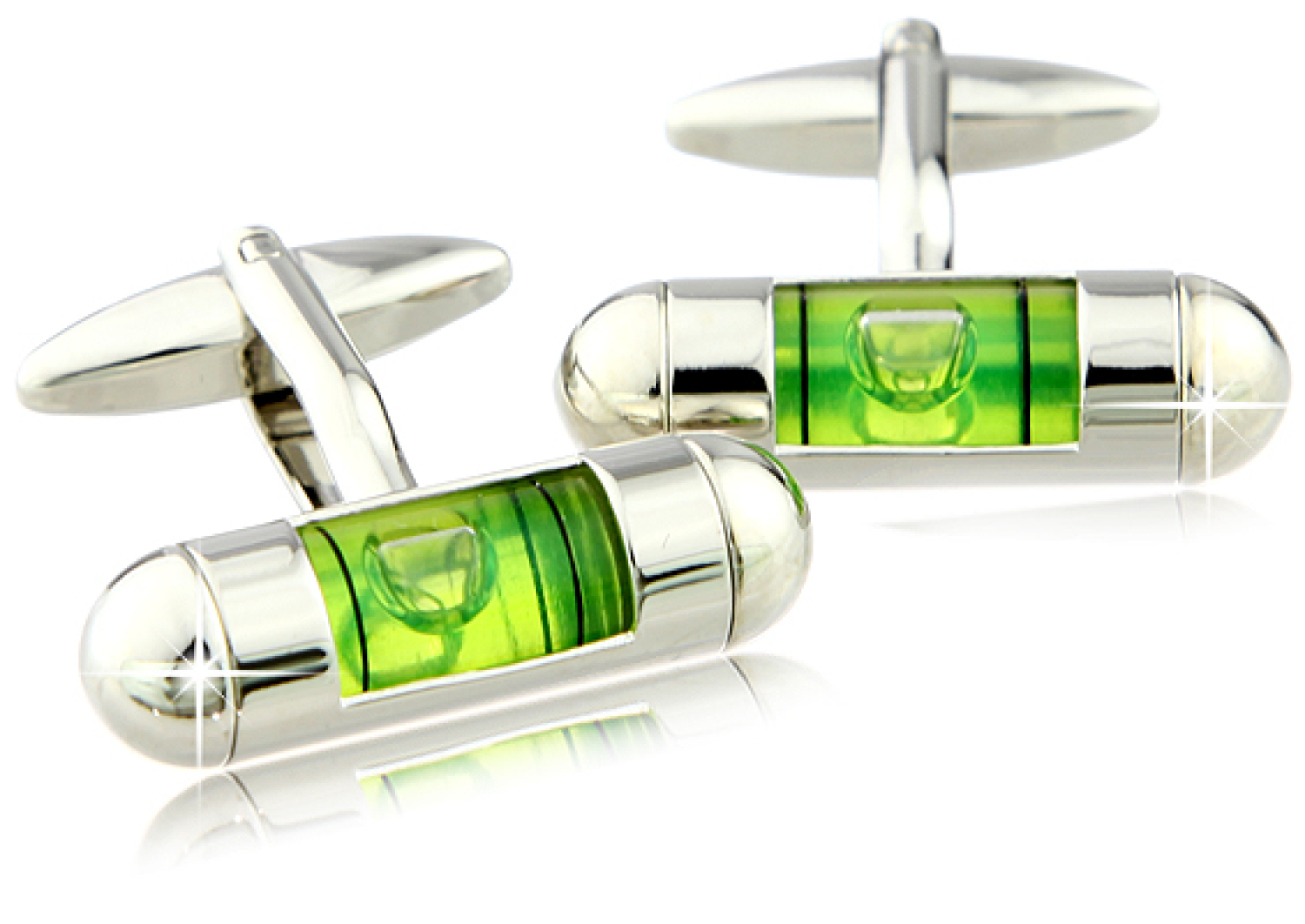 Design Manschettenknöpfe Wasserwaage - Männeraccessoires