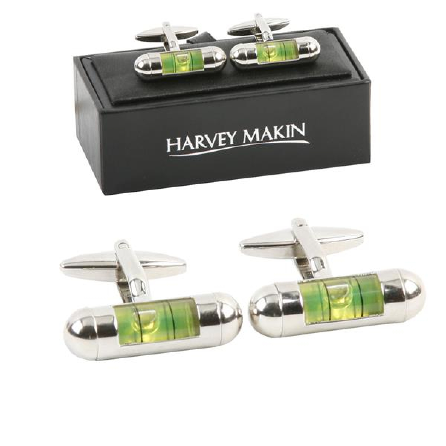 Design Manschettenknöpfe Wasserwaage - Männeraccessoires