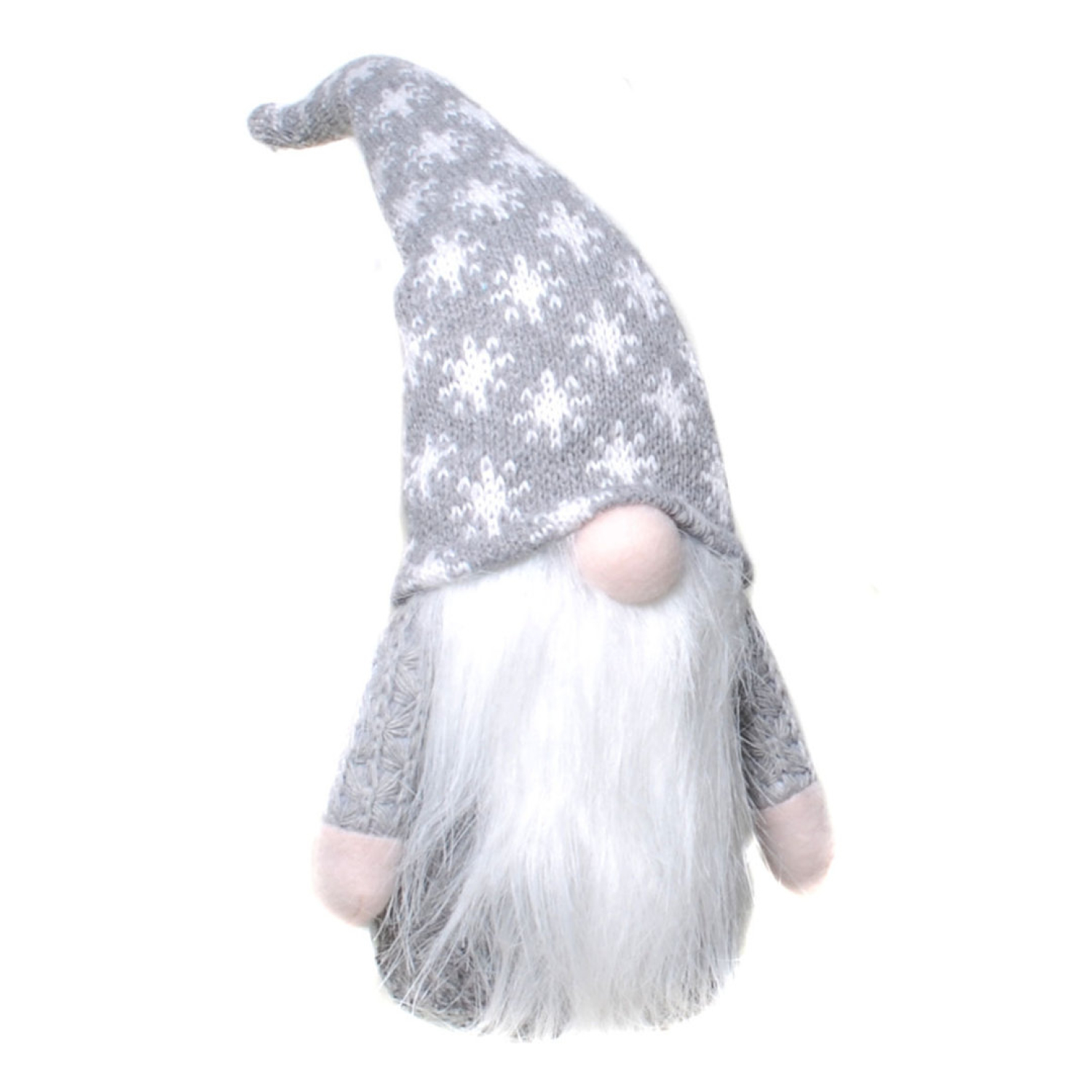 Der knuffige Weihnachtswichtel mit formbarer Mütze