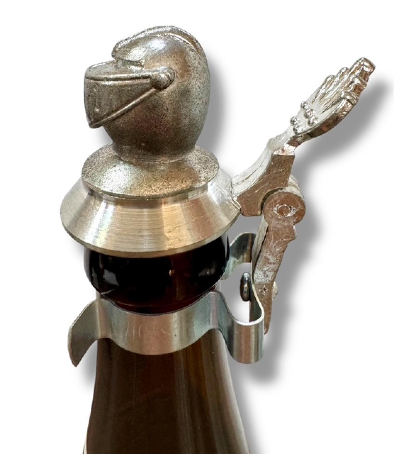 Bierflaschenverschluß Ritterhelm - Bierflaschendeckel