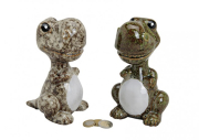 Die niedliche Dinosaurier Spardose aus Keramik